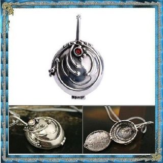 The vampire diaries Elena Vervain filled locket necklace  antique