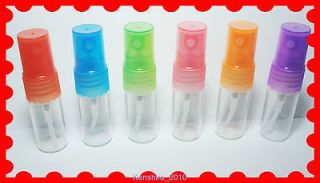 10ml.T 2 Empty Perfume Glass Bottle Atomizer Spray Wholesale Lot 6 90