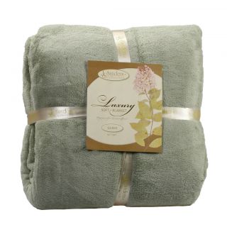 Sanders Super Soft Coral Fleece Blanket All Sizes All Colors Available
