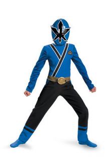 Power Rangers Samurai Blue Ranger Classic Child Costume SizeChild 7 8
