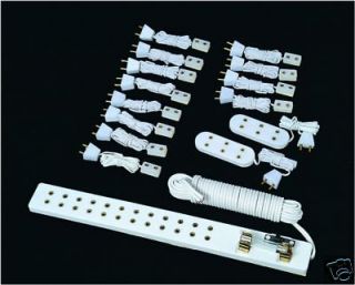 Cir Kit Concepts Electric Lighting 15pc Power Strip Wiring Kit