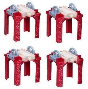 STACKING TRACK RISERS   Authentic Thomas Wooden Riser Train B NEW