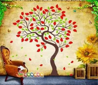 Wall Decor Decal Sticker Removable vinyl large tree 76