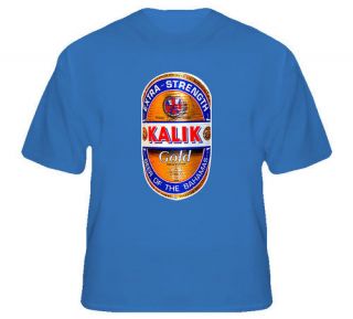 Kalik Gold Beer Bahamas Barbados Lager T Shirt