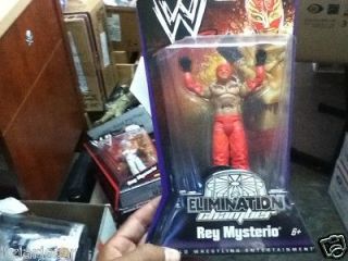 WWE WWF Wrestling Elimination Chamber Rey Mysterio Action Figure