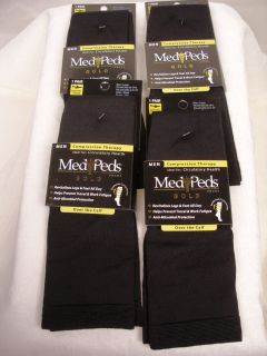 trouser socks graduated compression circulatory Gold MediPeds travel