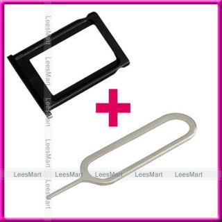 SIM Card Tray Holder Slot+silver Eject Pin for apple iPhone 3G S 3GS