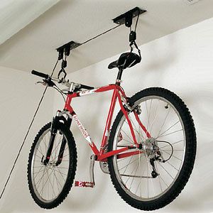 Garage Ceiling Mount Bicycle Lift Storage Bike Mount