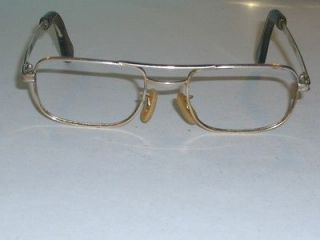 VINTAGE UNIVERSAL USA 1/20 12K GF RECTANGULAR EYEGLASS SUNGLASSES