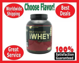 Optimum Nutrition New GOLD STANDARD 100% WHEY Protein (5 lbs.) Pick