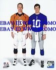 Peyton Eli Manning DENVER BRONCOS NEW YORK GIANTS NFL 8X10 Football
