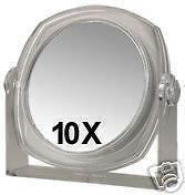 10X Magnifying Cosmetic Bath Makeup Mirror 10x