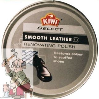Kiwi Select Renovating Polish 50ml tins, Shoe Polish