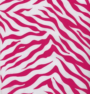 PINK ZEBRA STRIPES GIFT WRAPPING PAPER  36 FOOT ROLL
