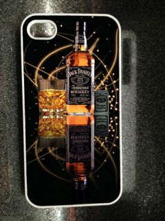 JACK DANIELS MIRRORED IPHONE 4/4S HARD CASE COVER GIFT DESIGN not