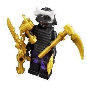 9450 LORD GARMADON MINIFIGURE WITH 4 ARMS & GOLD WEAPONS FIGURE