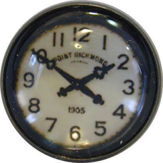 inch Crystal Dome Button Clock Face #4