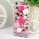 Newly listed New Rose Flower Crystal Rhinestone Hard Case Cover For