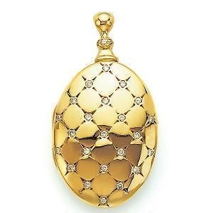 Victor Mayer 18K Gold Diamond Locket Jewelry