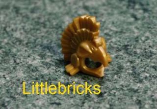 Lego Minifig Accessories Headgear Gold Headdress Aztec Bird NEW a