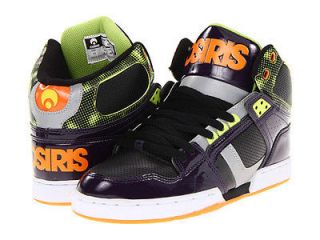 Osiris NYC83 NYC 83 Hi High Top Purple Lime Orange Skate Shoes BNIB