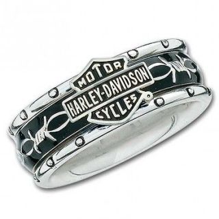 Harley Davidson® Rumble & Roll Ladies Ring SZ 6 by the Franklin Mint