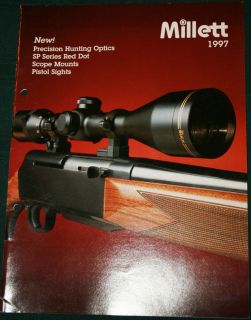 Millett Scope Mts. & Sight Product (1997) Guide / Catalogue / Brochure