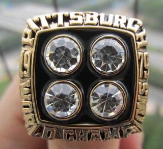 1979 Pittsburgh Steelers Super Bowl Championship Ring Football NFL