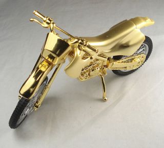 Beautiful Classic Gold color motorcycle type Inflatable lighter HJ4