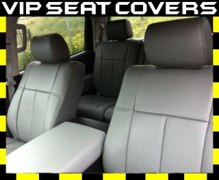 Toyota Tundra Crewmax (2007+) Clazzio Leather Seat Covers (Fits