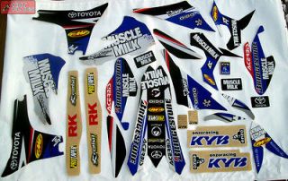 GRAPHICS FOR YAMAHA YZ 450 F 2010 2011 450F YZF DECALS STICKERS