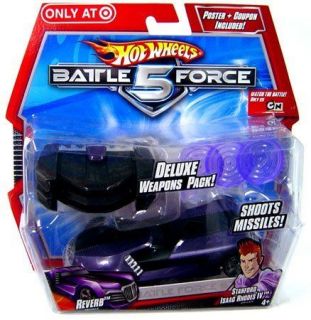Hot Wheels Battle Force 5 Exclusive Deluxe Weapons Pack Reverb