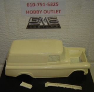 Model Kit 1955 57 Chevy Panel Delivery Resin Body Donor Parts RESIN 1