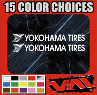 Tires Vinyl Stickers Advan JDM wheels racing JGTC JDM Tokyo Drift