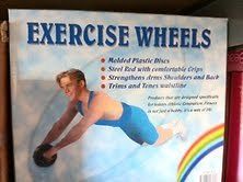 exercise wheel in Exercise & Fitness