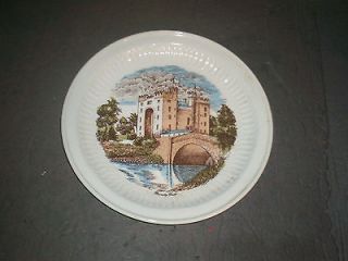 Carrigaline Pottery Co Ltd CORK IRELAND Bunratty Castle Plate