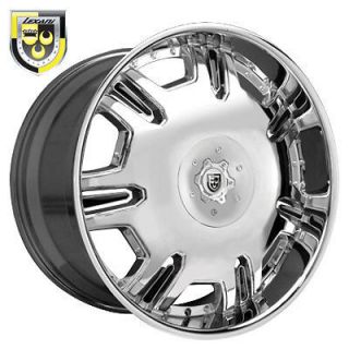 26 Lexani Wheels Radiant Chrome Rim 315/40/26 Pirelli Tires 8 lug