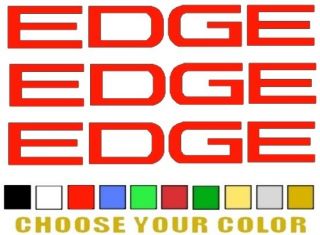EDGE DECALS STICKERS RANGER TRUCK 4X4 **ANY COLOR**