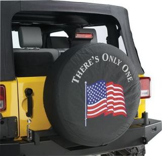 Jeep Wrangler  THERES ONLY ONE  Spare Tire Cover 31 Inch Mopar OEM