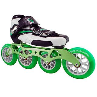 Vanilla Green Machine Inline Skates   Green Machine Inline Speed Skate