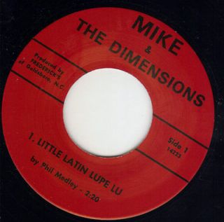 REPRO NC garage Mike & The Dimensions (( Listen )) Little latin lupe