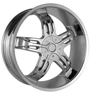 22 inch Azari 285 chrome wheels rim 5x4.25 volvo c30 c70 s40 v40 s60
