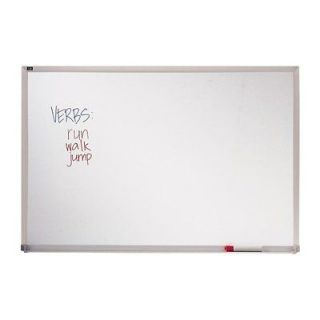 NEW Quartet® Melamine Whiteboard, Aluminum Frame, 96 x