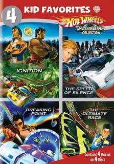 Hot Wheels AcceleRacers Collection DVD, 2012, 4 Disc Set