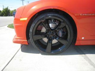 Camaro SS Wheels Rims Tires Gloss Black 2010 2011 2012 2013