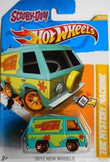 Hot Wheels 2012 New Models Scooby Doo The Mystery Machine