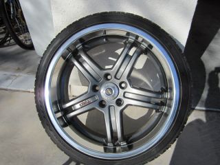 XB TRD Wheels 19 5 spoke with tires used oem 2008 2009 2010 2011 2012