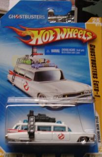 2010 Hot Wheels New Models Ghostbusters Ecto 1