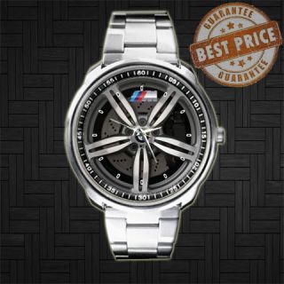 BMW M5 Series Emblem Rim Steering Wheels Metal Sport Watch