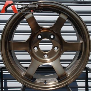 16x8 Rota Grid Offroad Wheels 4x100 Rims ET10MM Sport Bronze 56 1mm